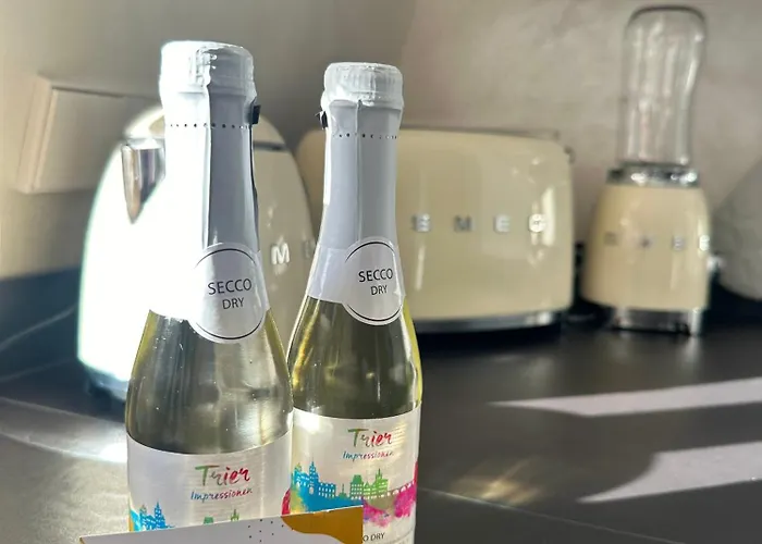 アパート Modern Elegance In Historical Center トリーア